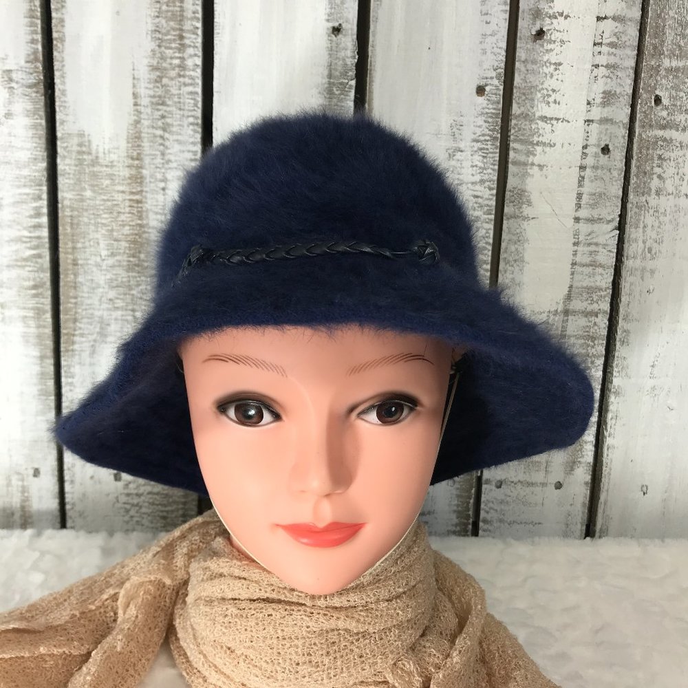 Vintage Jordan Marsh Cloche Bucket Winter Hat